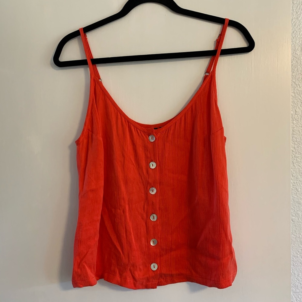 Knot Sisters Button Tank